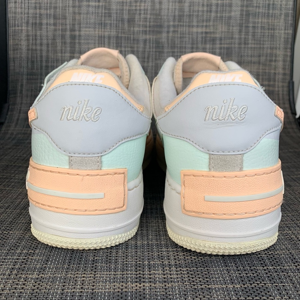 Nike Air Force 1 Shadow "Barely Green/Crimson Tint" Women's Sneakers size 11.5 - Picture 5 of 8